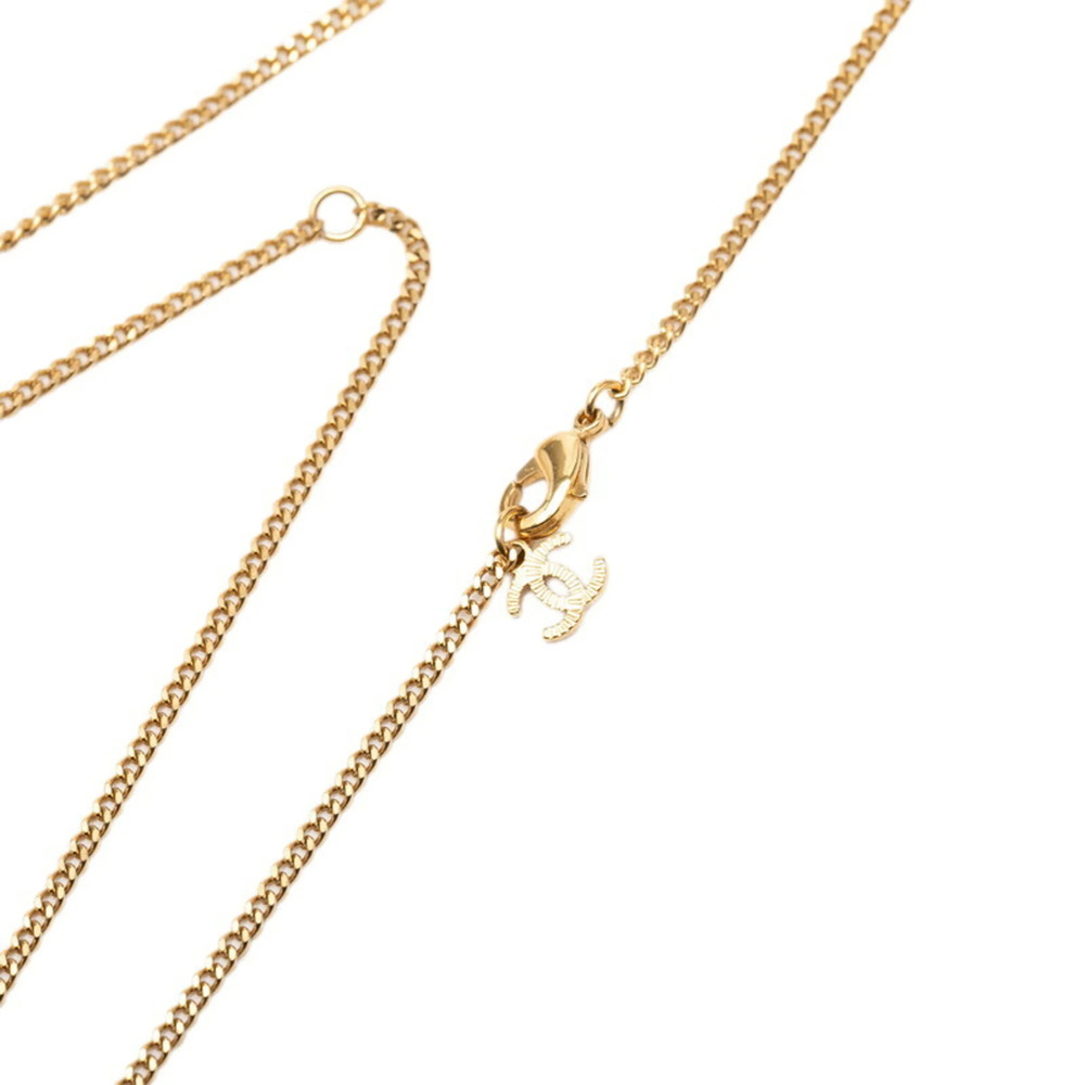 CHANEL Black Pearl Logo Necklace - Picture 4 of 6